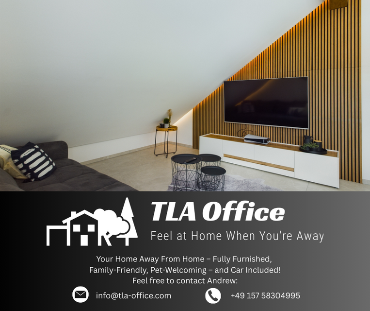 Cozy Apartment in Mackenbach – Modern & Comfortable TLA/TDY/TLF in Ramstein