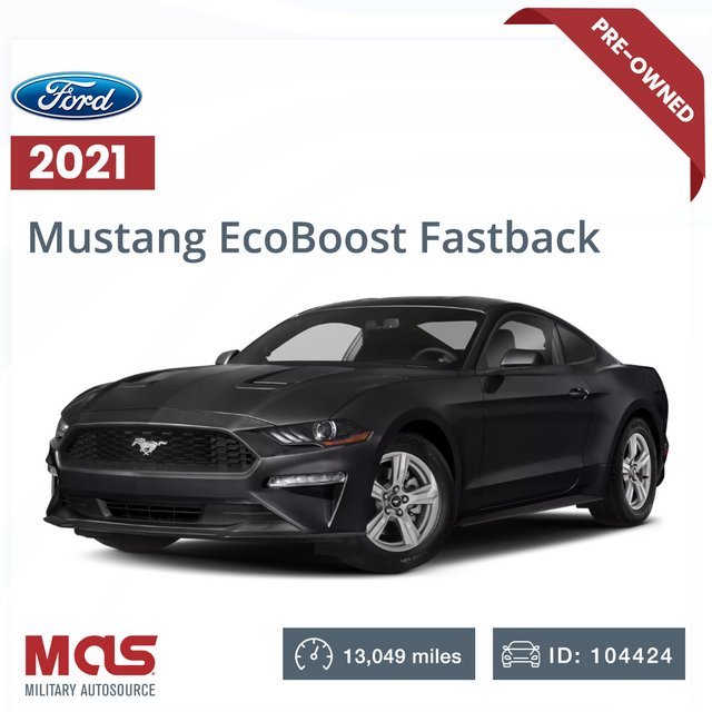 21 Mustang EcoBoost in Hampton