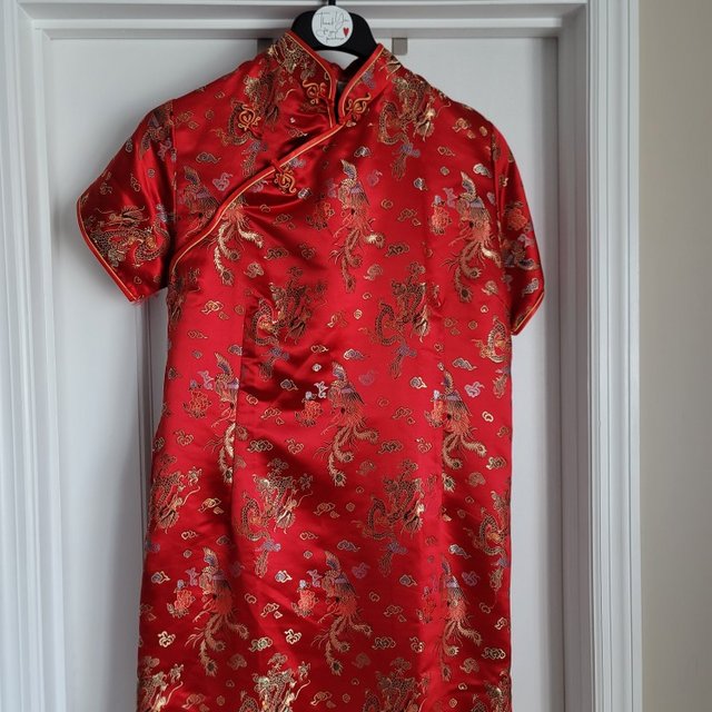 Woman's Long Geisha Dress in Camp Lejeune