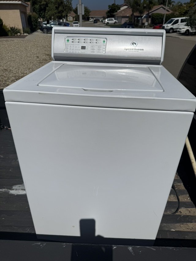 Top-end model Speed Queen Washer in Camp Pendleton