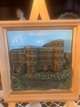 Beautiful relief hand-painted  Heidelberg , Rothenburg , Trier Porta Nigra in Ramstein