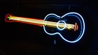 NEON GUITAR in 29 Palms
