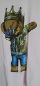 Men's Pink Dabbing Bear in Camp Lejeune