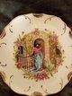 Jesus Knocking at Door Collectible 18K GOLD TRIM 8" Vintage Japan in 29 Palms